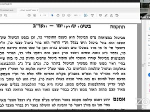 שיעור בהמשך ע"ב עם הרב ערד